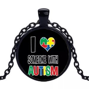 Autism support necklace